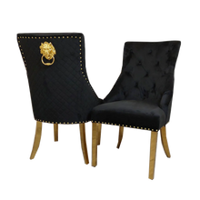 Load image into Gallery viewer, Bentley Gold Dining Chair