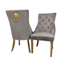 Load image into Gallery viewer, Bentley Gold Dining Chair