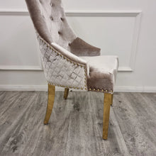 Load image into Gallery viewer, Bentley Gold Dining Chair