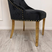 Load image into Gallery viewer, Bentley Gold Dining Chair