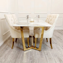 Load image into Gallery viewer, Bentley Gold Dining Chair