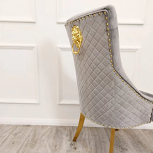 Load image into Gallery viewer, Bentley Gold Dining Chair