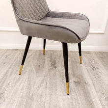 Load image into Gallery viewer, Luna Velvet Dining Chair - ALL COLOURS