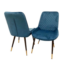 Load image into Gallery viewer, Luna Velvet Dining Chair - ALL COLOURS