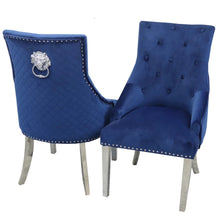 Load image into Gallery viewer, Bentley Dining Chair (Lion Knocker)