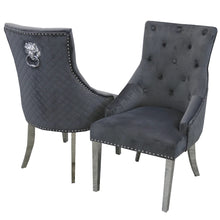 Load image into Gallery viewer, Bentley Dining Chair (Lion Knocker)