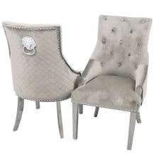 Load image into Gallery viewer, Bentley Dining Chair (Lion Knocker)