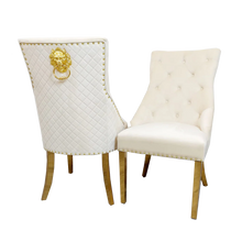 Load image into Gallery viewer, Bentley Gold Dining Chair
