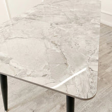 Load image into Gallery viewer, Titus 1.4 Black Dining Table with Sintered Stone Top
