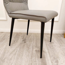 Load image into Gallery viewer, Flora Leather Dining Chair
