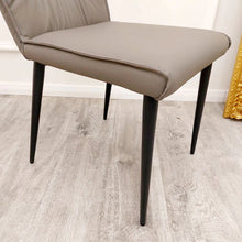 Load image into Gallery viewer, Flora Leather Dining Chair
