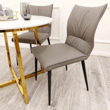 Load image into Gallery viewer, Flora Leather Dining Chair
